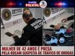 ROCAM prende mulher por tráfico de drogas no bairro Thomé de Souza em Ijuí