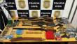 Polícia Civil apreende 14 armas de fogo em São Luiz Gonzaga durante ação ligada à violência doméstica