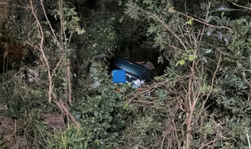 Quatro pessoas ficam feridas após capotamento na RS-344 entre Tuparendi e Porto Mauá