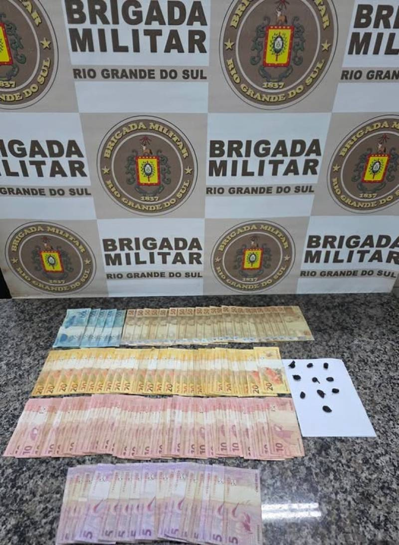 Mulher é presa pela Brigada Militar em Santo Ângelo por tráfico de drogas