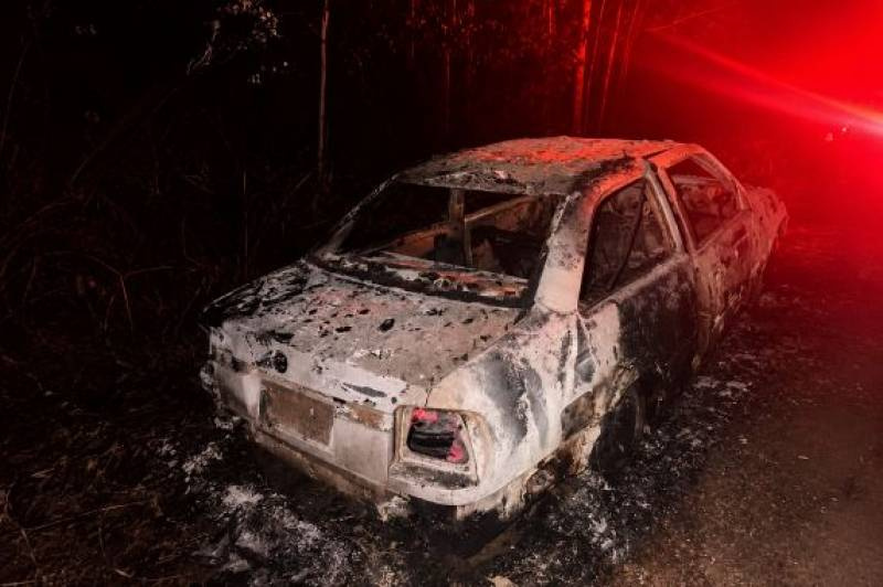 Homem é preso após incendiar casa e carro da própria família no interior de Campos Novos