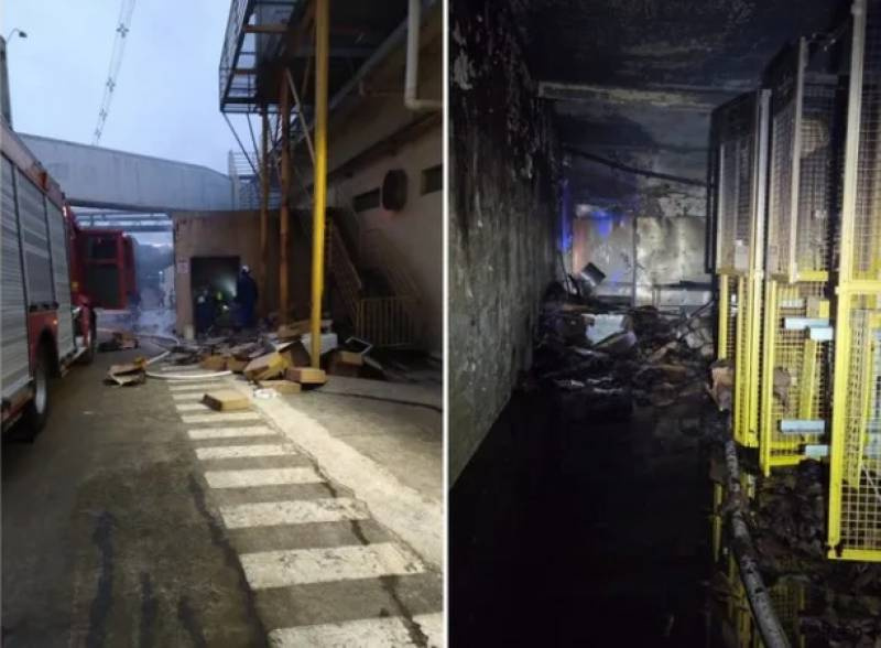 Incêndio em frigorífico de Frederico Westphalen é contido após intensa operação dos bombeiros