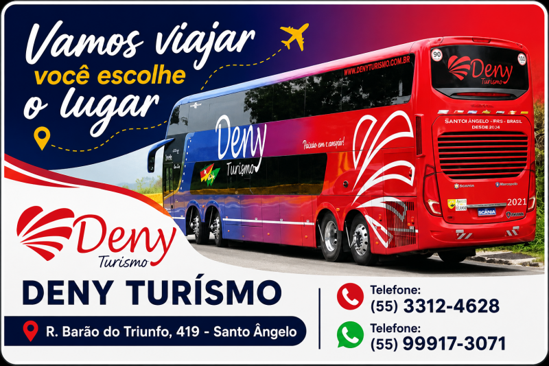 Deny Turismo : Vamos viajar “Turismo com o Coração”