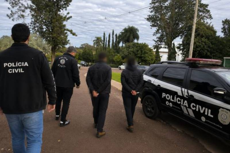 Polícia Civil prende casal investigado pela morte de bebê de dois meses em ação conjunta entre Crissiumal e Horizontina