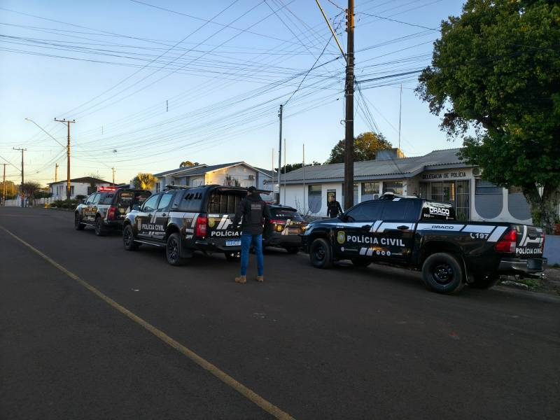 Policia Civil realiza Operação Ruptura II com sete prisões na região das missões