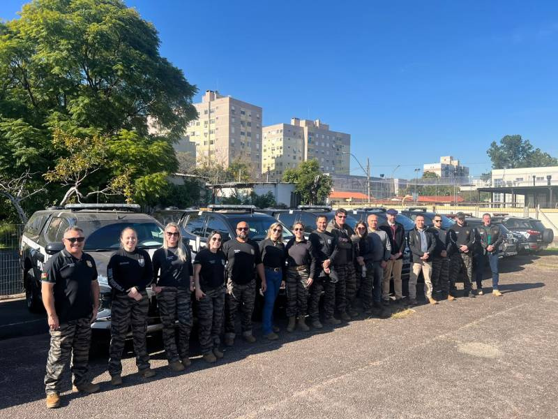 DICRAB reforça combate aos crimes rurais com novas viaturas, internet via satélite e rádios de comunicação no Rio Grande do Sul