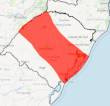 INMET emite alerta vermelho de grande perigo para acumulado de chuva no RS