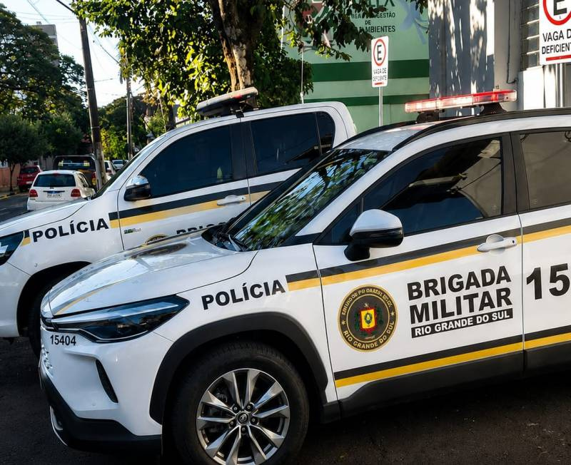 Mulher é assaltada com faca ao chegar ao trabalho em Ijuí; Brigada Militar procura suspeito