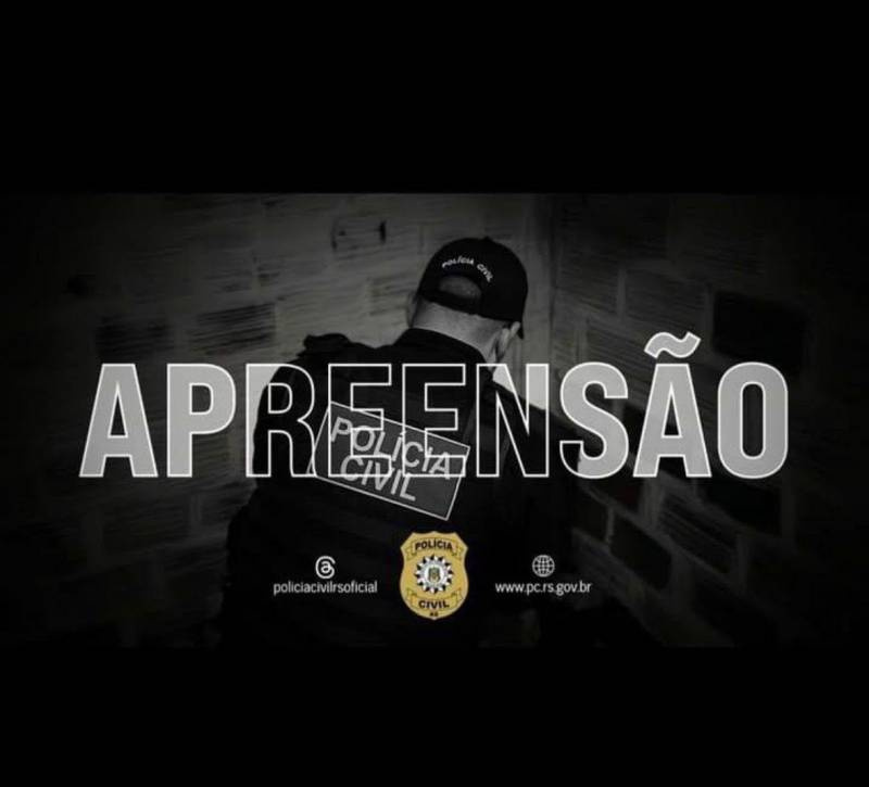 Polícia Civil apreende espingarda durante investigação de ameaça e lesão corporal em Caibaté