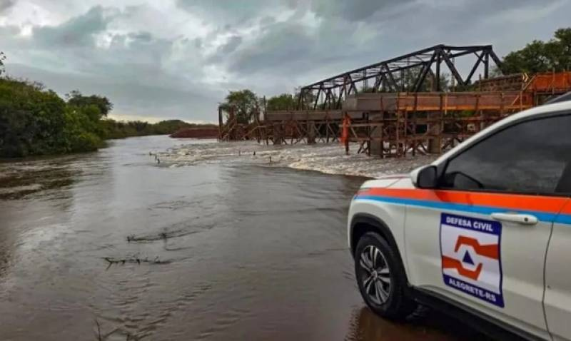 Rio Grande do Sul tem 206 cidades afetadas por fortes chuvas