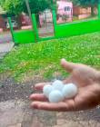 Temporal de granizo causa prejuízos e mobiliza equipes de emergência em Santo Antônio das Missões