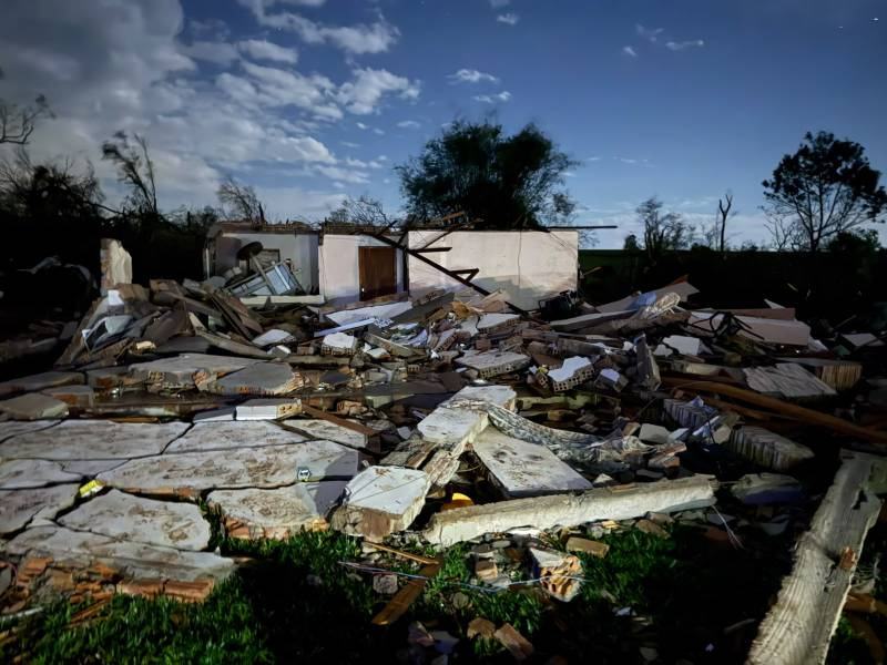 Tornado que atingiu o Noroeste gaúcho pode ter alcançado ventos de até 300 km/h, projeta MetSul
