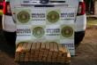 Casal é preso com 70 quilos de maconha na ERS-168, em Bossoroca