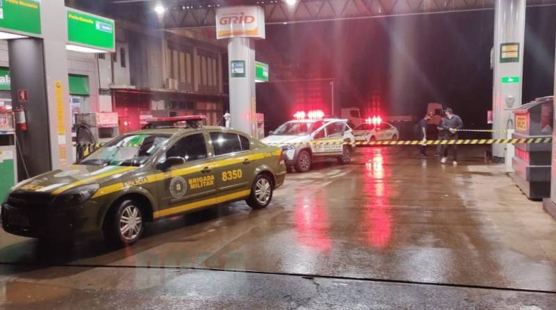 Morre no HSA homem baleado em posto de combustível em Santo Ângelo