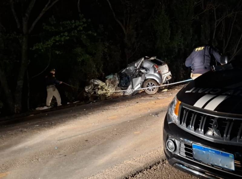 Acidente deixa uma pessoa morta na BR-285, em Panambi