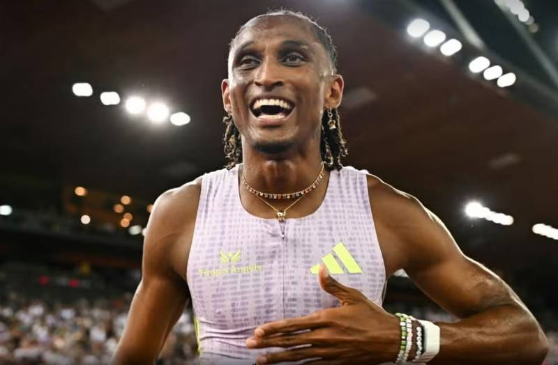 Brasileiro Alison dos Santos bate recorde mundial nos 400m com barreiras