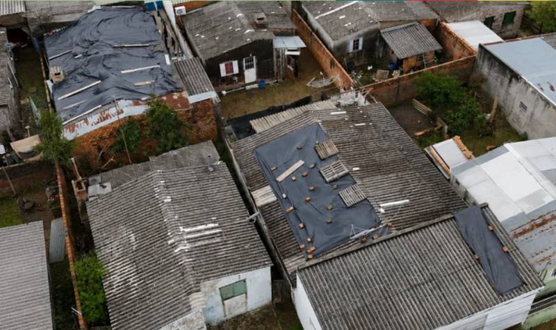 Sobe para 47 o número de municípios afetados pelos temporais