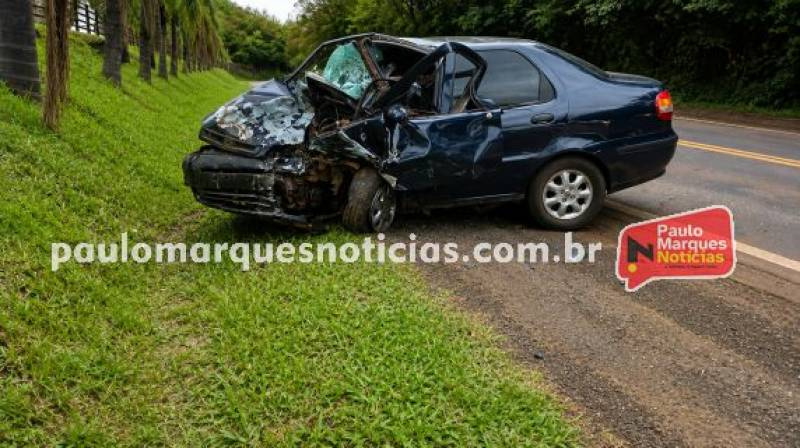 Colisão frontal na RS-210 deixa uma pessoa morta em Boa Vista do Buricá