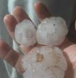Granizo causa estragos em municípios do norte e noroeste do RS