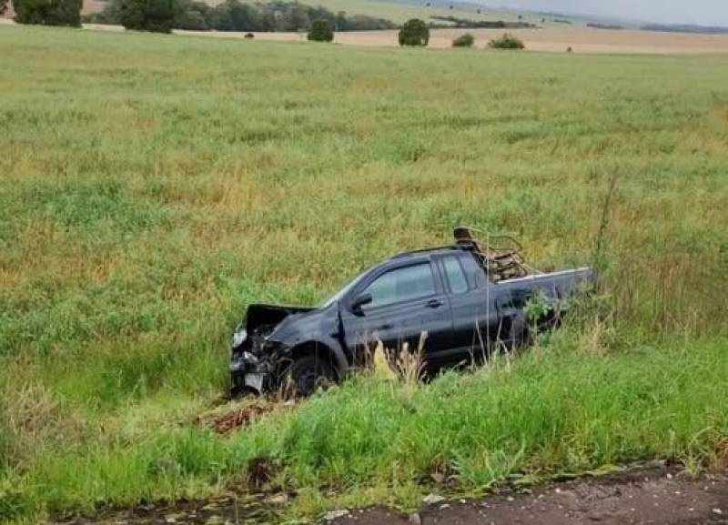 Acidente de trânsito na BR-285, em Carazinho, deixa duas pessoas feridas