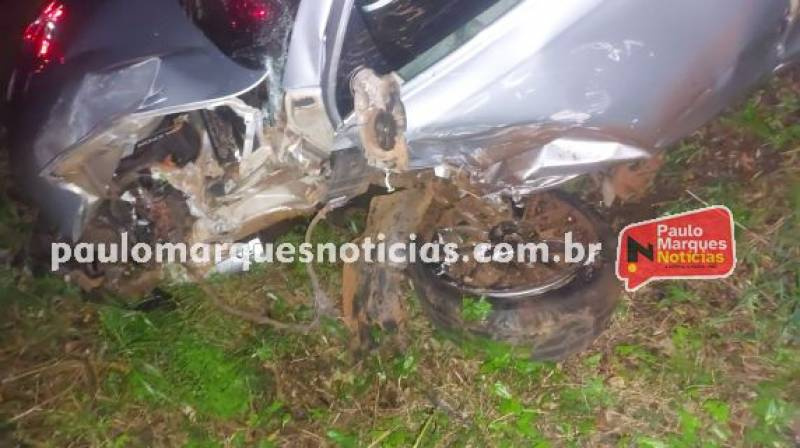 Acidente na ERS-210 deixa um morto e quatro feridos em Boa Vista do Buricá