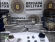Suspeito de tráfico é preso com drogas escondidas em área de mato no bairro Pilau, em Santo Ângelo