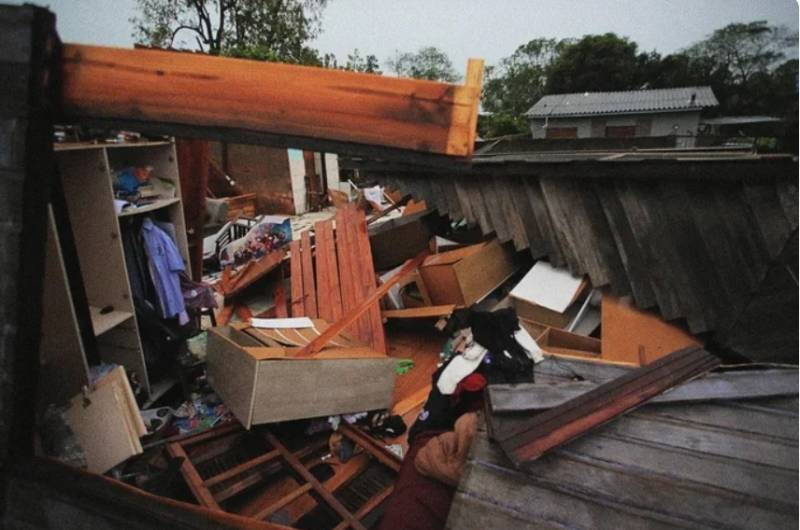 Temporal deixa quatro mortos no RS e mais de 3 mil pessoas fora de casa, aponta Defesa Civil