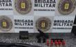 Brigada Militar prende homem com armas de fogo e mulher foragida em Santo Ângelo