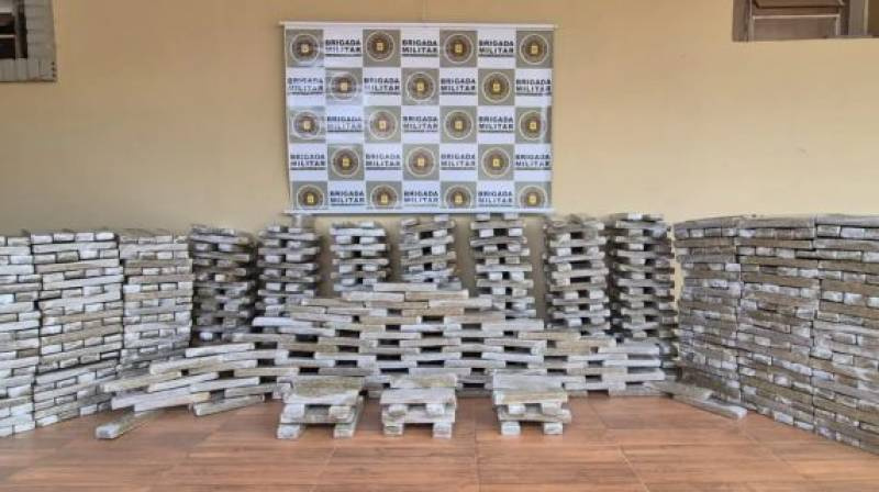 Força Tática apreende mais de 550 quilos de maconha em Alecrim