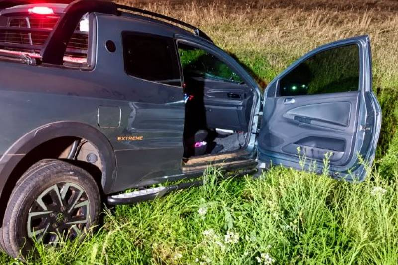 Colisão entre caminhão e Saveiro deixa três feridos em São Luiz Gonzaga