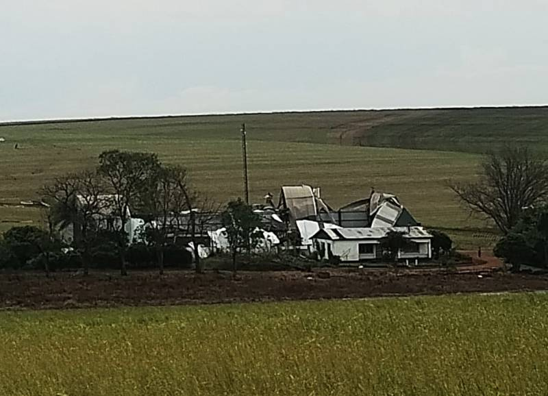 Balanço da Defesa Civil estadual sobre evento meteorológico registra 60 ocorrências em 58 municípios