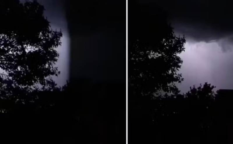  É um tornado, meu Deus do céu: morador de São Luiz Gonzaga se assusta no RS