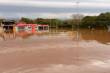 Rio Uruguai transborda em São Borja; Defesa Civil mantém alerta até a tarde de domingo