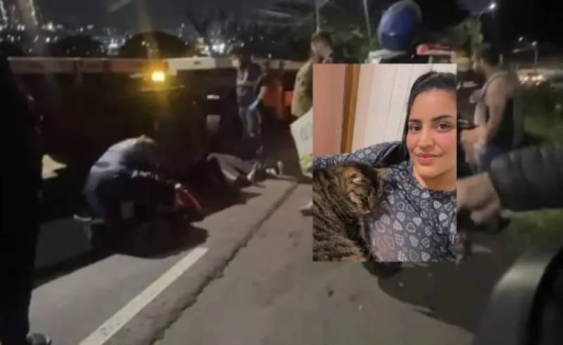 Mulher morre e filha fica gravemente ferida em acidente entre moto e caminhão na serra gaúcha