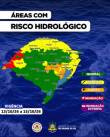 Rio Grande do Sul tem condições para temporais isolados e para inundação no Rio Uruguai até quinta (15)