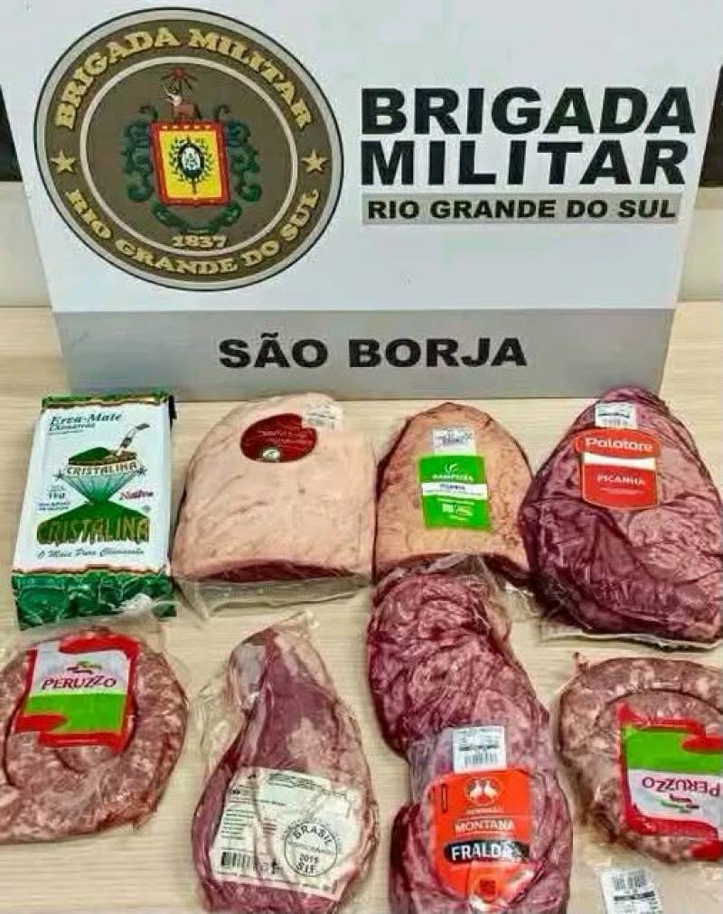 Brigada Militar prende mulher por tentativa de furto em supermercado de São Borja