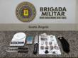 Brigada Militar de Santo Ângelo realiza prisão por tráfico de entorpecentes 