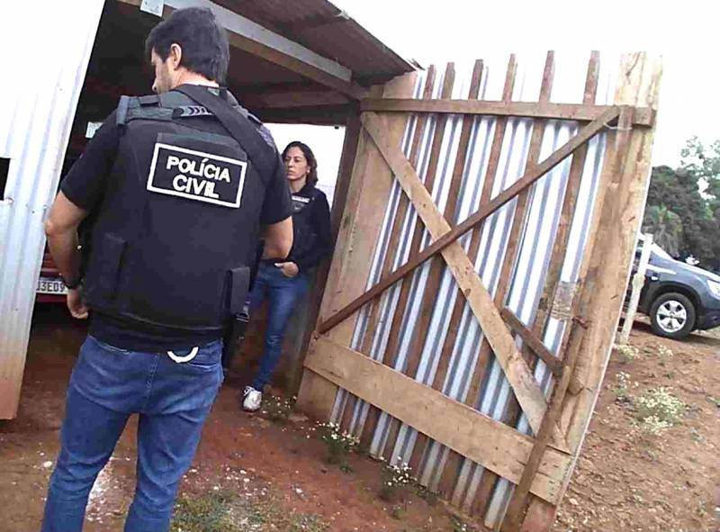 Policia Civil cumpre mandado de busca e apreensão em investigação de ameaças contra policiais de Cerro Largo