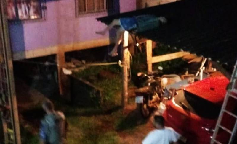 Vítima reage assalto e deixa vagabundo baleado