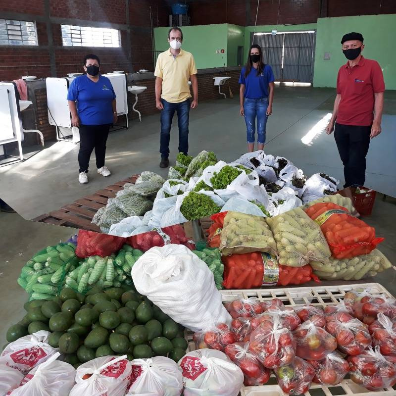PAA é retomado com entrega de mais de duas toneladas de alimentos