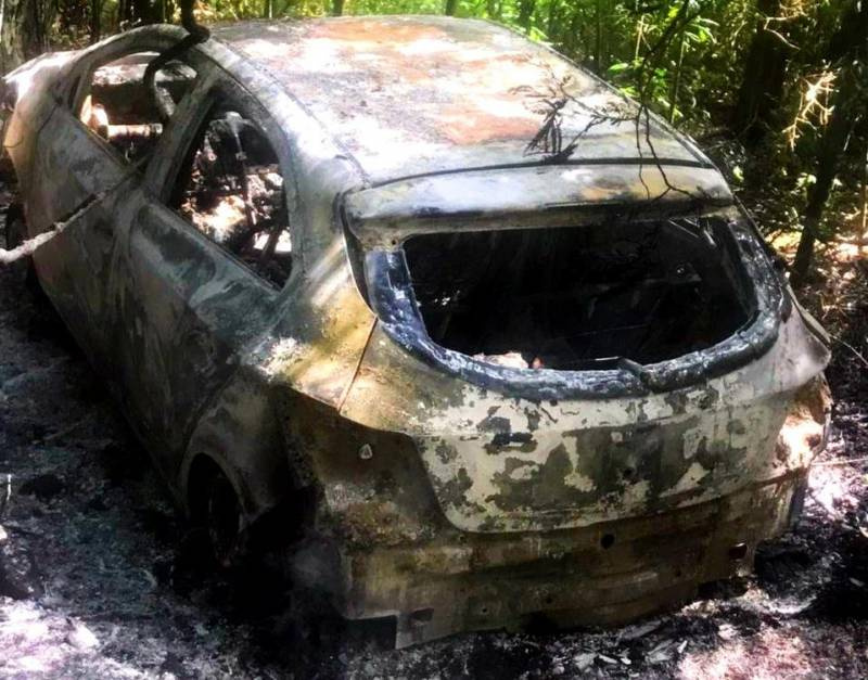 Localizado veículo incendiado que pode ser do casal desaparecido de cidade da serra gaúcha