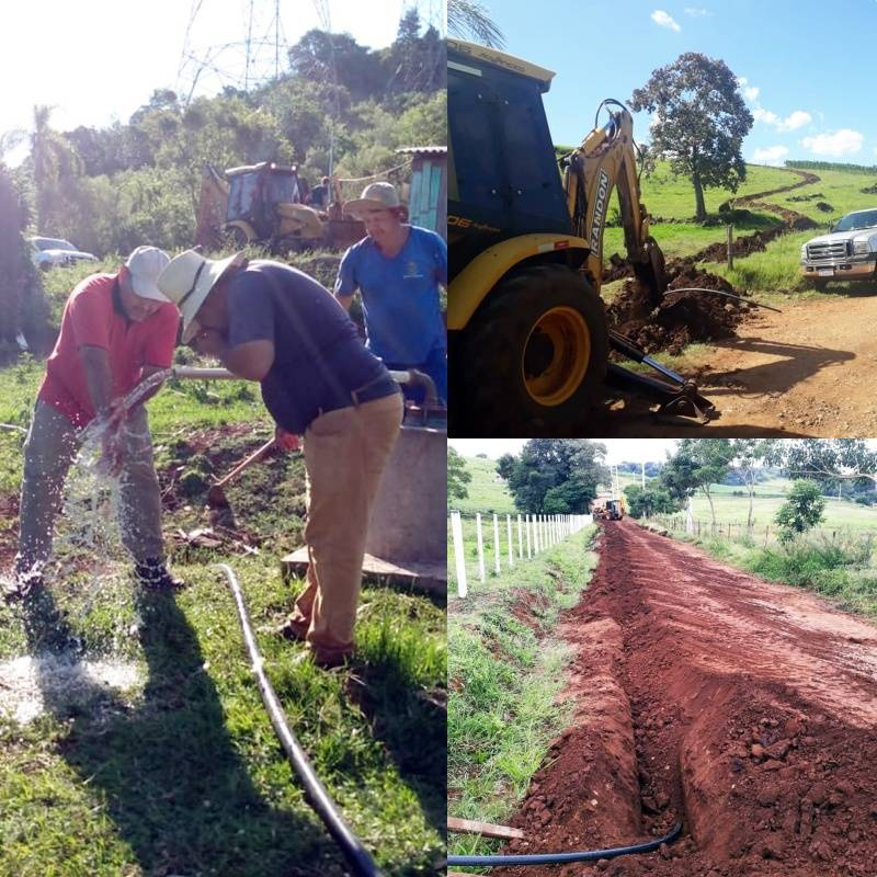 Setor de Águas constrói 4.450 metros de rede no interior de Santo Ângelo