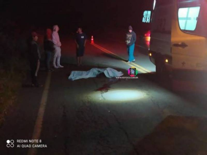 Atropelamento na ERS-330 deixa vítima fatal