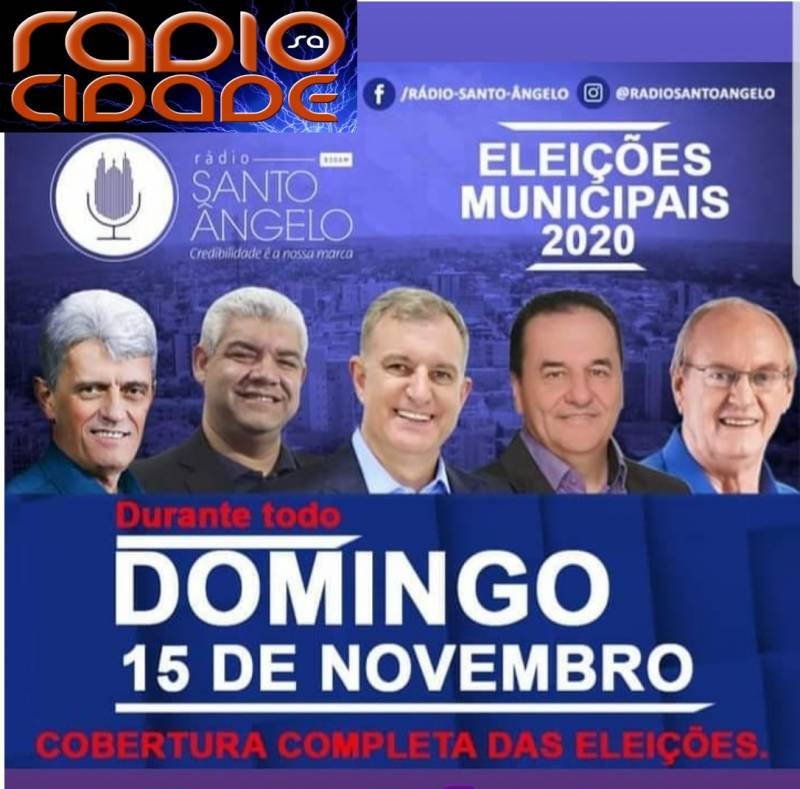 Voto por voto, urna por urna. Rádio Cidade retransmite apuração do pleito 2020 em parceria com Rádio Santo Ângelo