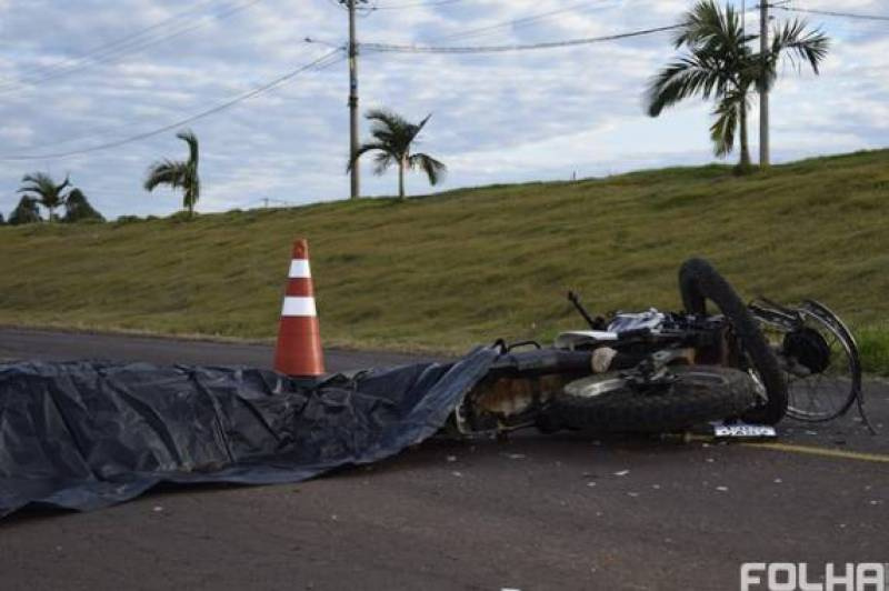 Colisão frontal entre duas motos resulta em uma morte em Frederico Westphalen