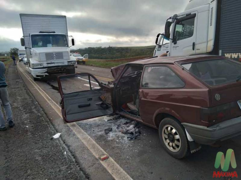 Grave acidente é registrado na ERS-406