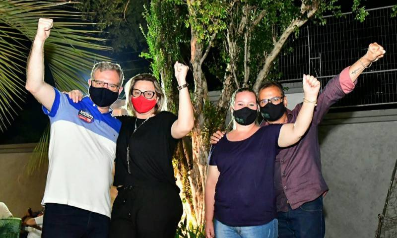 Jacques e Dr. Volnei Imbatíveis. Prefeito e vice até 2024