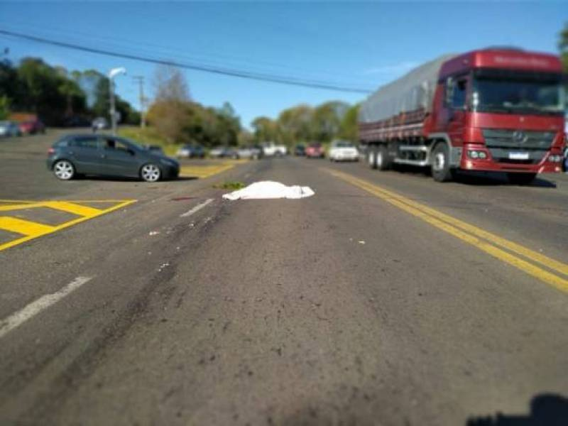 Motociclista morre em acidente na BR-158 em Panambi