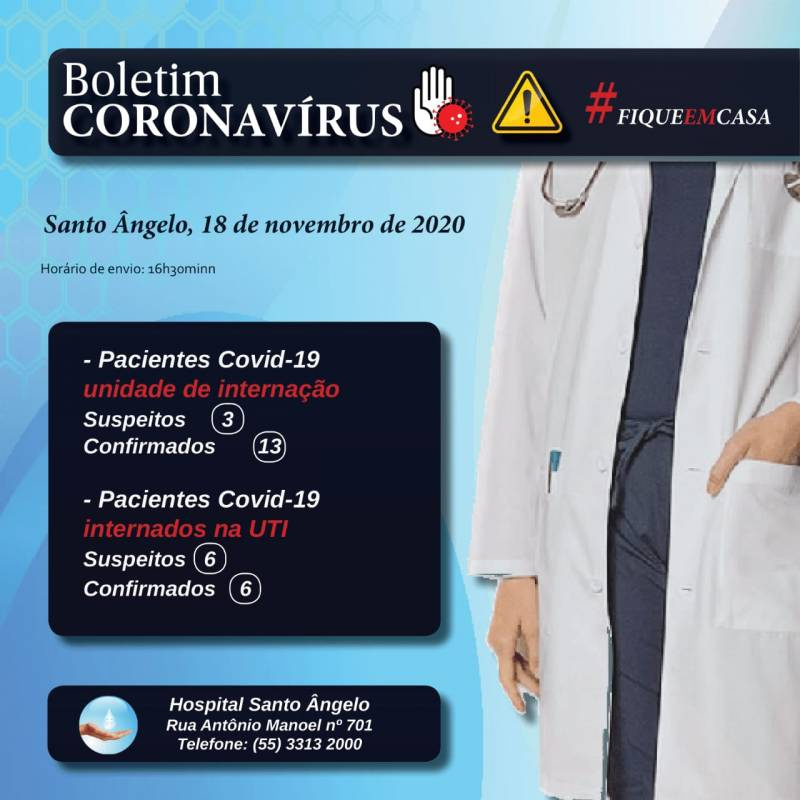 HSA registra nesta quarta-feira 28 pacientes na ala Covid