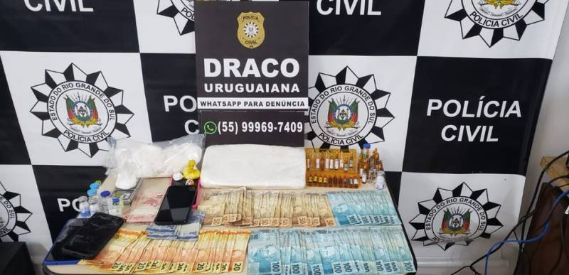 Técnica de enfermagem é presa em ação contra tráfico de drogas; ela é suspeita de desviar remédios de hospital de Uruguaiana